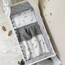 Set lenjerie Patut BebeCopii 6 piese Norisori gri cu luna (7)